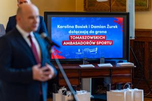 Damian Żurek i Karolina Bosiek – Tomaszowskimi Ambasadorami Sportu